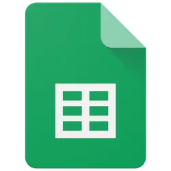 Google Sheets icon