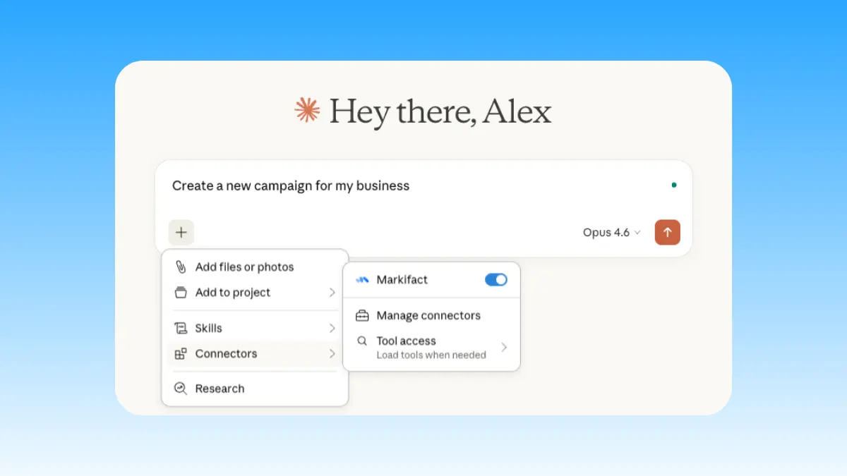 Connect Markifact MCP to Claude Desktop for Meta Ads